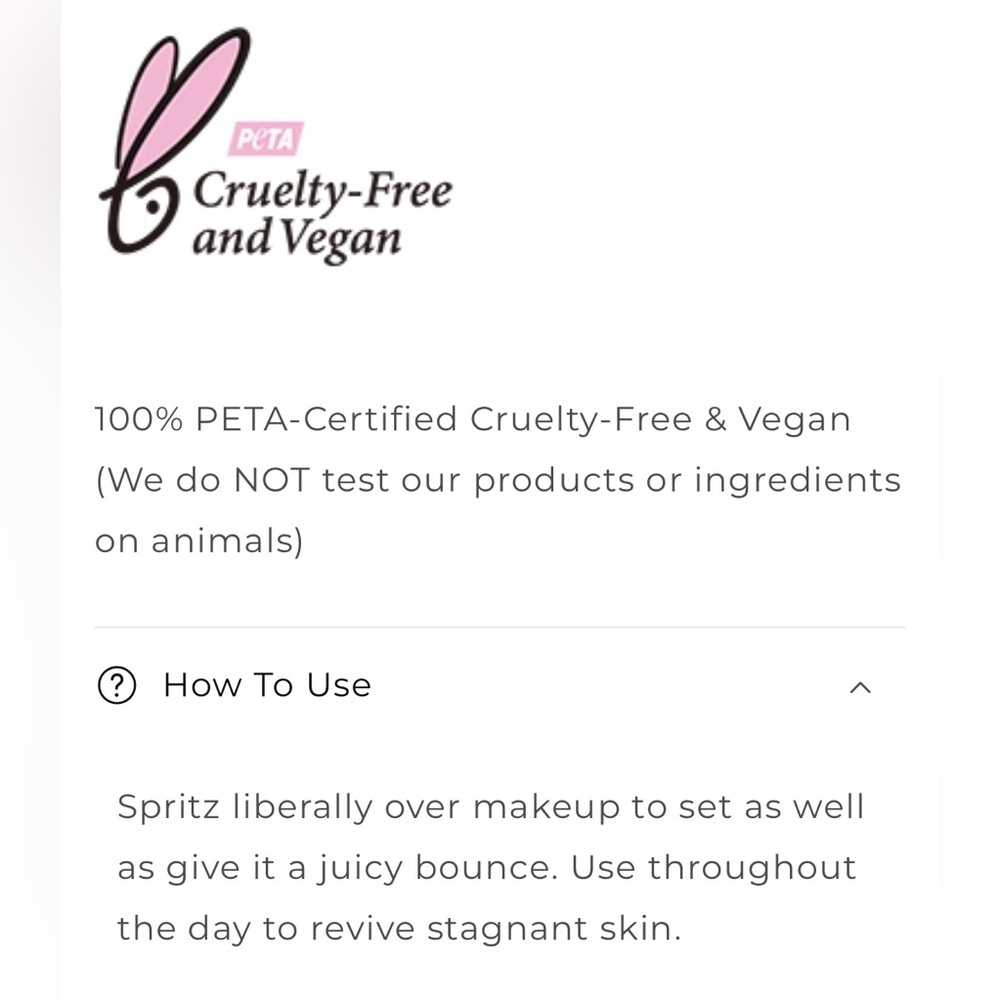 SERAPHINE BOTANICALS | Mimosa Mist | Glass Skin Setting Spray (Brand New!) 💘 - Picture 8 of 11